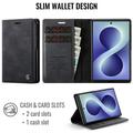 Samsung Galaxy Z Fold8 Ultra Caseme 033 Lommebok-etui med kalvestruktur og RFID-blokkering - Svart