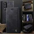 Samsung Galaxy Z Fold8 Ultra Caseme 033 Lommebok-etui med kalvestruktur og RFID-blokkering - Svart