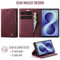 Samsung Galaxy Z Fold8 Ultra Caseme 033 Lommebok-etui med kalvestruktur og RFID-blokkering - rød