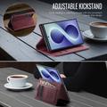 Samsung Galaxy Z Fold8 Ultra Caseme 033 Lommebok-etui med kalvestruktur og RFID-blokkering - rød
