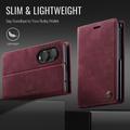Samsung Galaxy Z Fold8 Ultra Caseme 033 Lommebok-etui med kalvestruktur og RFID-blokkering - rød