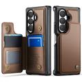 Samsung Galaxy Z Fold8 Ultra Caseme C22-etui med RFID-kortlomme - brun