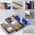 Samsung Galaxy Z Fold8 Ultra Caseme C22-etui med RFID-kortlomme - brun