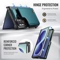 Samsung Galaxy Z Fold8 Ultra Caseme C22-etui med RFID-kortlomme - grønn