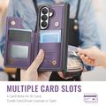 Samsung Galaxy Z Fold8 Ultra Caseme C22-etui med RFID-kortlomme - Lilla