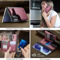 Samsung Galaxy Z Fold8 Ultra Caseme C22-etui med RFID-kortlomme - rød