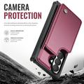 Samsung Galaxy Z Fold8 Ultra Caseme C22-etui med RFID-kortlomme - rød