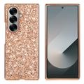 Samsung Galaxy Z Fold8 Ultra Glitter Series Hybrid-deksel - Roségull