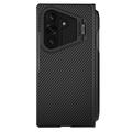 Samsung Galaxy Z Fold8 Ultra Nillkin Camshield Prop Kickstand-deksel - Kompatibel med MagSafe - Svart
