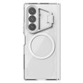 Samsung Galaxy Z Fold8 Ultra Nillkin IceBlade Prop Magnetisk-deksel - MagSafe-kompatibel, skyvbart linselokk - Grå