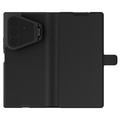Samsung Galaxy Z Fold8 Ultra Nillkin Qin Prop Flip-deksel - svart