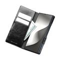 Samsung Galaxy Z Fold8 Ultra Qialino Classic Lommebok-deksel I Lær - Svart