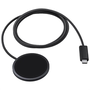 Samsung Magnet trådløs lader og 45W USB-C strømadapter EP-P2900TBEGWW - Svart