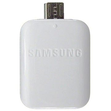 Samsung Galaxy S7/S7 Edge MicroUSB / USB OTG Adapter - Hvit