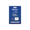 Samsung Pro Plus microSDXC-minnekort med SD-adapter MB-MD128SA/EU - 128 GB