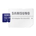 Samsung Pro Plus microSDXC-minnekort med SD-adapter MB-MD512SA/EU - 512 GB