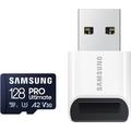 Samsung Pro Ultimate MicroSDXC-minnekort med kortleser MB-MY128SB/WW