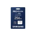 Samsung Pro Ultimate MicroSDXC-minnekort med SD-adapter MB-MY256SA/WW