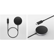 Samsung Enkel Trådløs Lader GP-PWU025WIABW - Svart