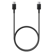 Samsung USB-C hurtigreiselader med kabel EP-TA845EBE / EP-DW767JBE - 45W - Bulk - Svart