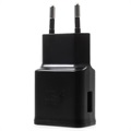 Samsung Rask USB-C Reiselader EP-TA200EBE / EP-TA20EB - (Åpen Emballasje - Tilfredsstillende) - Svart