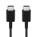 Samsung USB-C / USB-C-kabel EP-DG977BBE - 1m - Bulk - Svart