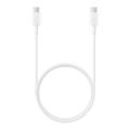 Samsung USB-C / USB-C-kabel EP-DN975BWE - 1m, 5A - Bulk - Hvit