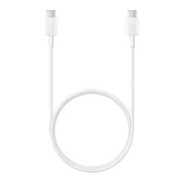 Samsung USB-C / USB-C-kabel EP-DN975BWE - 1m, 5A - Bulk - Hvit