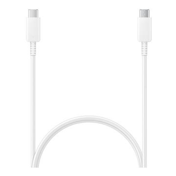 Samsung USB-C til USB-C-kabel EP-DN975BWEGWWW - 1m, 5A, 100W - hvit