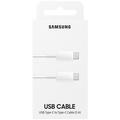 Samsung USB-C til USB-C-kabel EP-DN975BWEGWWW - 1m, 5A, 100W - hvit