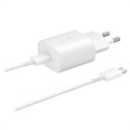 Samsung Super Fast USB-C Reiselader EP-TA800XWEGWW - Hvit