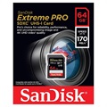 SanDisk Extreme Pro SDXC Minnekort - SDSDXXY-064G-GN4IN - 64GB