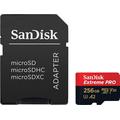 SanDisk Extreme Pro microSDXC-minnekort SDSQXCD-256G-GN6MA - 256GB