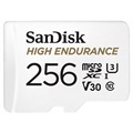 SanDisk High Endurance MicroSD-kort - SDSQQNR-256G-GN6IA - 256GB