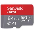 SanDisk Ultra MicroSDXC UHS-I-kort SDSQUAR-064G-GN6MA