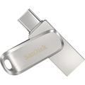 SanDisk Ultra Luxe Dual Drive USB-minnepinne SDDDC4-512G-G46 - 512GB - Sølv