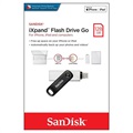 SanDisk iXpand Go iPhone/iPad Minnepenn - SDIX60N-128G-GN6NE
