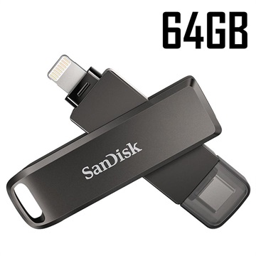 iDiskk OTG Minnepenn - USB Type-A/Lightning - 64GB