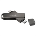 SanDisk iXpand Luxe USB-C/Lightning Minnepenn - 256GB