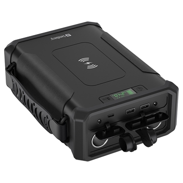 Sandberg Survivor 8-i-1 Trådløs Powerbank - 96000mAh