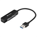 Sandberg USB 3.0 to SATA Link Harddisk Adapter - Svart
