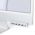 Satechi 6-i-1 USB-C-klemmehub for iMac 24" (2021) - Silver
