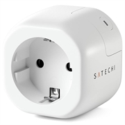 Satechi Smart Outlet - Apple HomeKit-kompatibel - Hvit