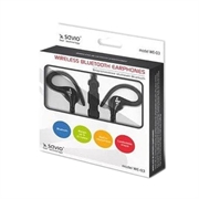 Savio WE-03 Trådløse sports-øretelefoner - svart