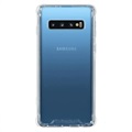 Samsung Galaxy S10 Ripebestandig Hybrid-deksel - Gjennomsiktig