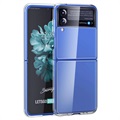 Ripebestandig Samsung Galaxy Z Flip4 5G Hybrid-deksel - Gjennomsiktig