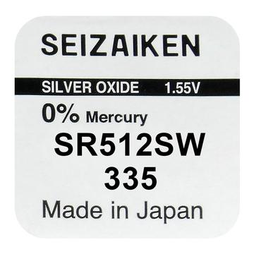 Seizaiken 335 SR512SW sølvoksidbatteri - 1.55V