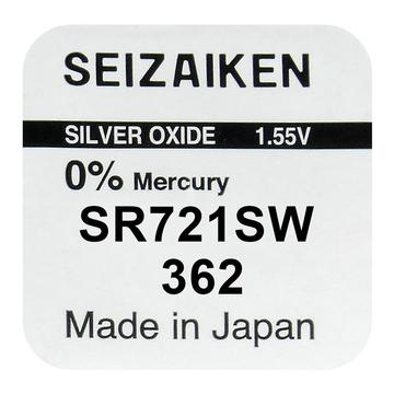 Seizaiken 362 SR721SW sølvoksidbatteri - 1.55V