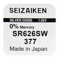 Seizaiken 377 SR626SW sølvoksidbatteri - 1.55V