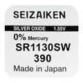 Seizaiken 390 SR1130SW sølvoksidbatteri - 1.55V